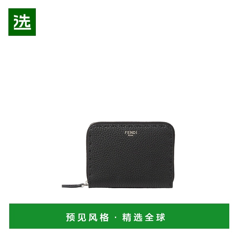 香港直邮Fendi Selleria 拉链钱包 7M0374AP3B卡包