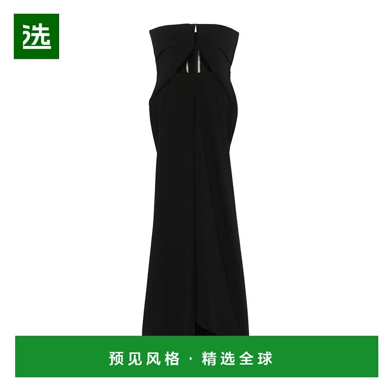 香港直邮Rick Owens 露肩连衣裙 RP01E7547WLP羊毛性感