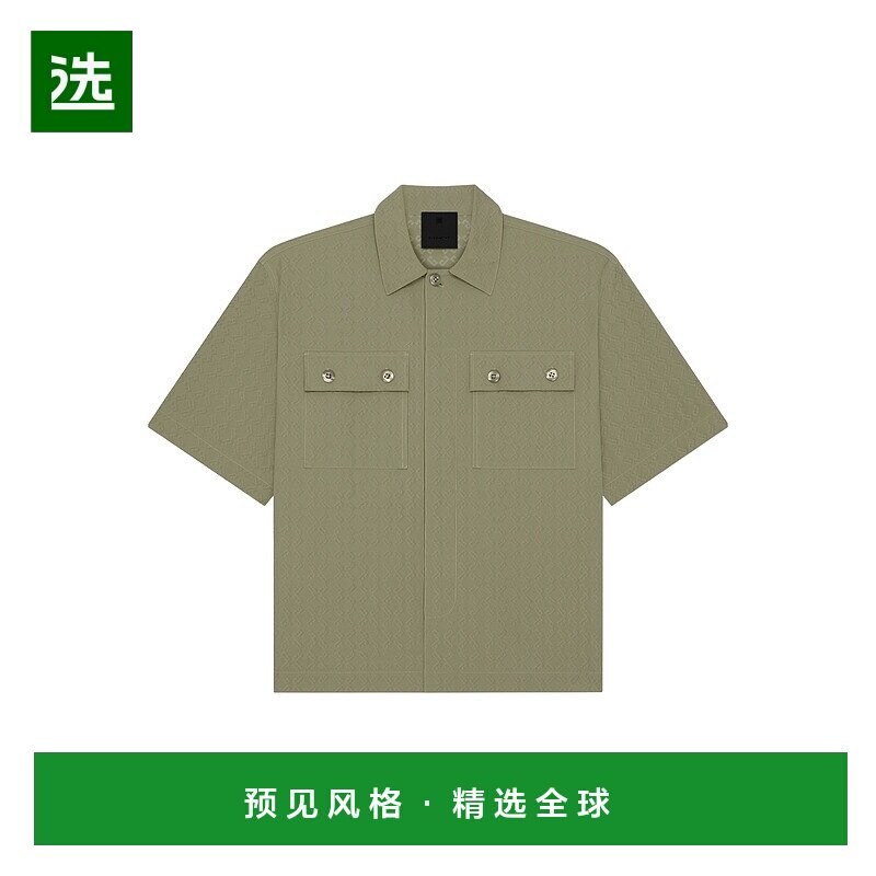 香港直邮Givenchy 字母衬衫 BM615515X4