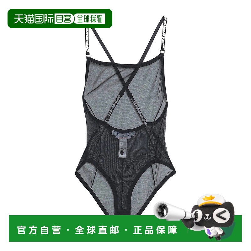 1h可退 香港直邮Off-white 女士 内衣连体衣 black黑色 舒适时尚