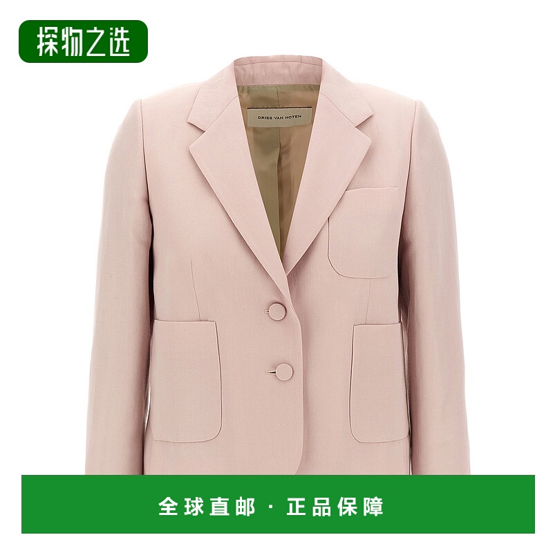 1h可退 欧洲直邮dries van noten 女士 休闲西装西服羊毛外套