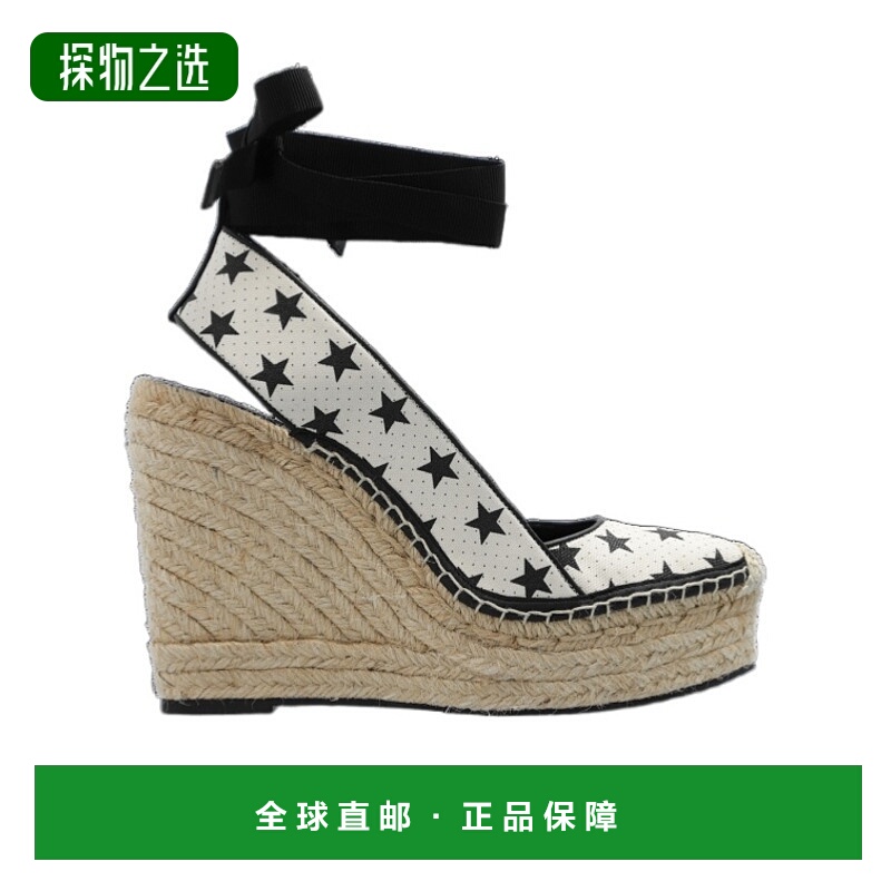 香港直邮Balmain 圆头坡跟凉鞋 CN1UJ965TEPC