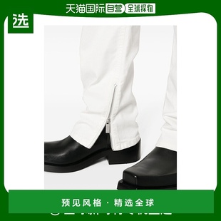 直筒裤 欧洲直邮off 休闲裤 男士 white