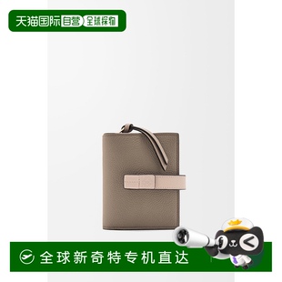 采用柔软粒面小牛 1h可退 欧洲直邮LOEWE 罗意威 紧凑型拉链钱包