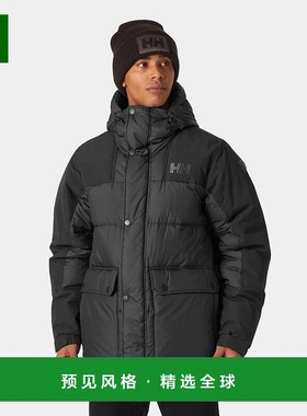 欧洲直邮Helly Hansen 男士黑色聚酯Escape羽绒服海丽汉森