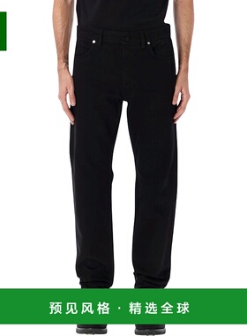 1h可退 香港直邮Stone Island 石头岛 男士 REGULARFIT 黑色牛仔