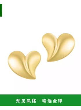 【美国直邮】Adornia 防锈超大蓬松心形耳环 时尚耳饰 10mm 佩戴