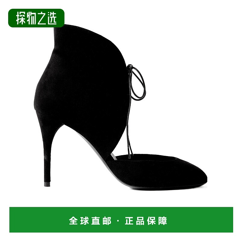 香港直邮Alaia 镂空踝靴 AA3B068C0C05999