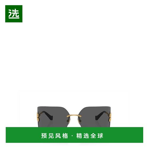 1h可退 香港直邮Miu Miu 缪缪 女士 徽标太阳镜 MU54YS metal金属