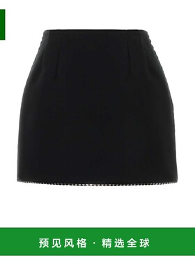 香港直邮PRADA 女士半身裙 P149ZCSOOO1X6YF0002 SS2026 黑色