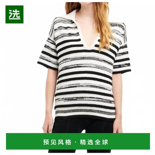 1h可退 【美国直邮】barrie 女士 Polo衫短袖针织衫