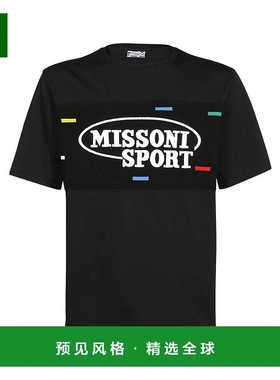 香港直邮Missoni 徽标短袖T恤 US23SL0YS91EI
