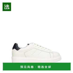 1h可退 【美国直邮】DOUCAL S 低帮运动鞋 鹅卵石皮革 真皮衬里