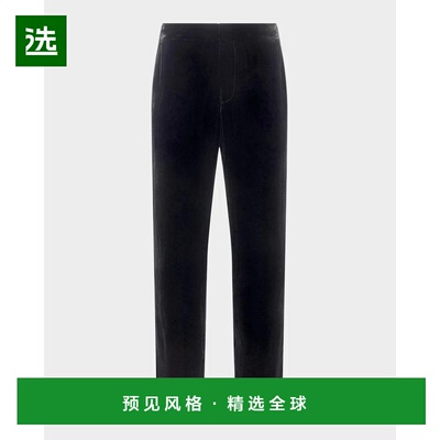 1h可退 【美国直邮】L Agence Rebel 天鹅绒休闲裤 女装时尚修身