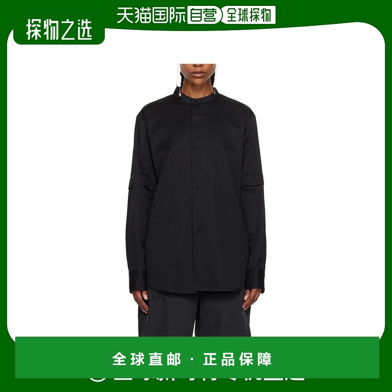 香港直邮Lemaire 立领长袖衬衫 SH1045LF824