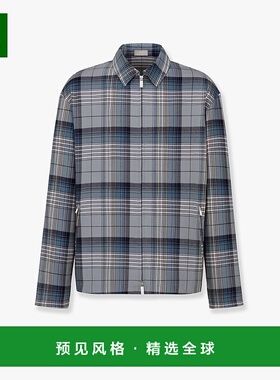 1h可退 香港直邮DIOR 迪奥 男士 衬衫 513C540A647 grey灰色 舒适