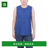 美国直邮 透气衬衫 1h可退 Collection 女士精品无袖 时尚 舒