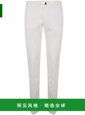 1h可退 香港直邮Incotex 男士 修身裤子 1W00309098B021 white白