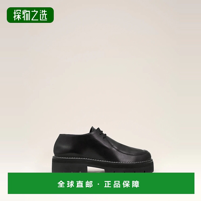 欧洲直邮AMI PARIS 25秋冬 USV823.AL0128.001 女士 平底鞋