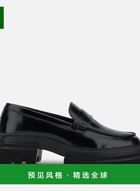 欧洲直邮Hogan 10-Storey黑色乐福鞋厚底鞋一脚蹬