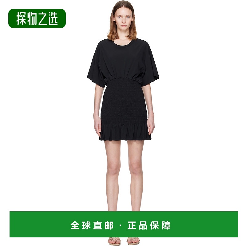 香港直邮The Attico 女士 黑色 Fluid Cady 连衣裙 251WCA00452AC