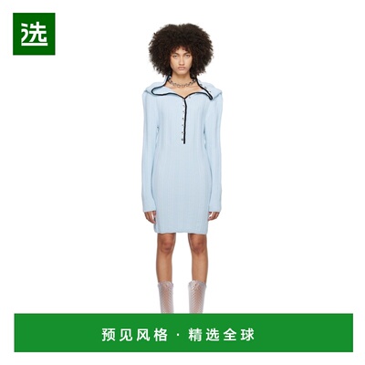 香港直邮Y/PROJECT 女士半身裙包臀裙 WMDRESS41S25BABYBLUE