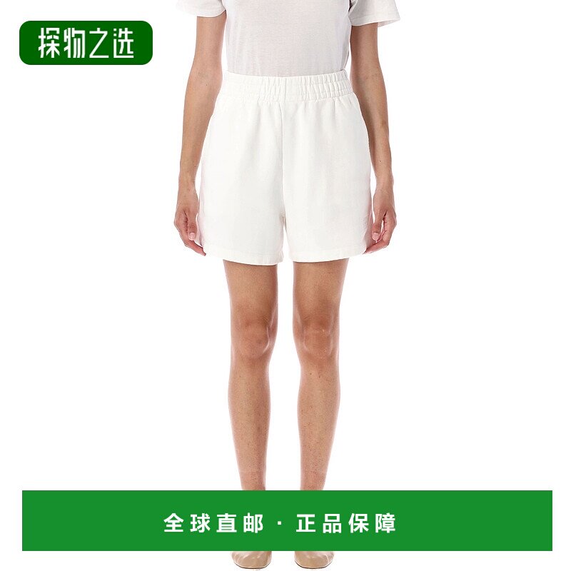 1h可退 香港直邮ANINE BING 女士 Kam framed 交织图案运动短裤 A