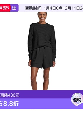 1h可退 香港直邮VARLEY 女士 Kershaw 毛衣 black黑色 舒适时尚