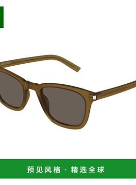 香港直邮SAINT LAURENT 女士眼镜 SL716SLIM005 AW2025 绿色