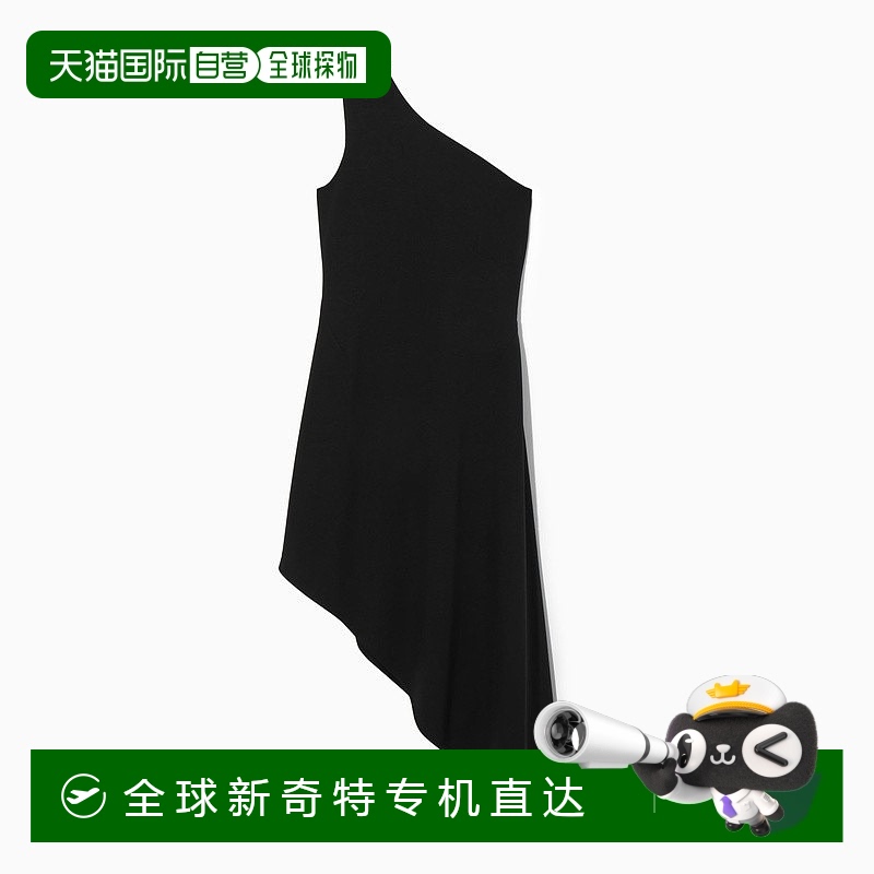 欧洲直邮COS 女士黑色莱赛尔纤维连衣裙新款