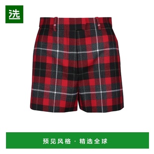 香港直邮DIOR 格紋短褲 迪奥 Christian 511P13A1640 女士 1h可退