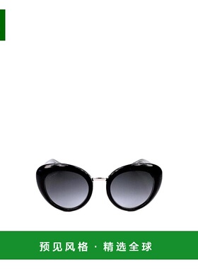 香港直邮Gucci 黑色圆框太阳镜 GG3808/古驰