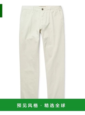 1h可退 香港直邮Slowear 男士 修身棉质斜纹布斜纹棉布裤 10S1006