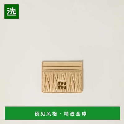 1h可退 欧洲直邮MIU MIU 缪缪 25秋冬 5MC076_AFPP_F0K57 女士 卡