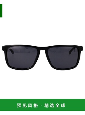 1h可退 香港直邮BOSS 波士 男士 黑色醋纤太阳眼镜 BOSS0921S807