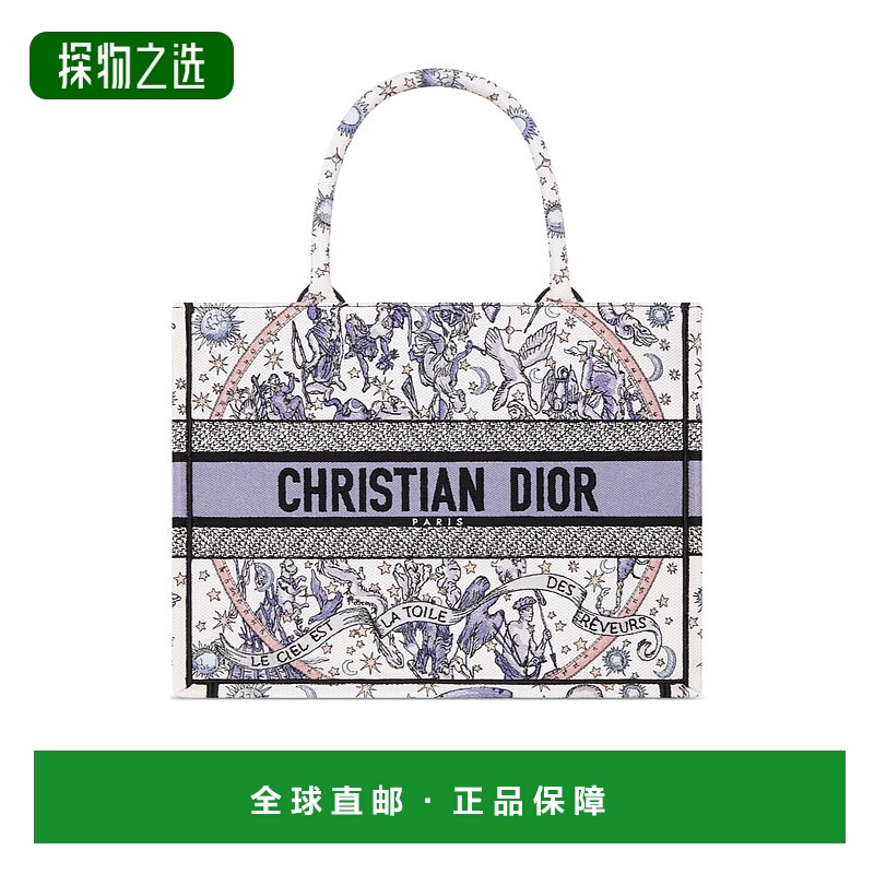 香港直邮Dior Dior Lucky Medium Dior Book Tote 手提包 DIOU9Q5
