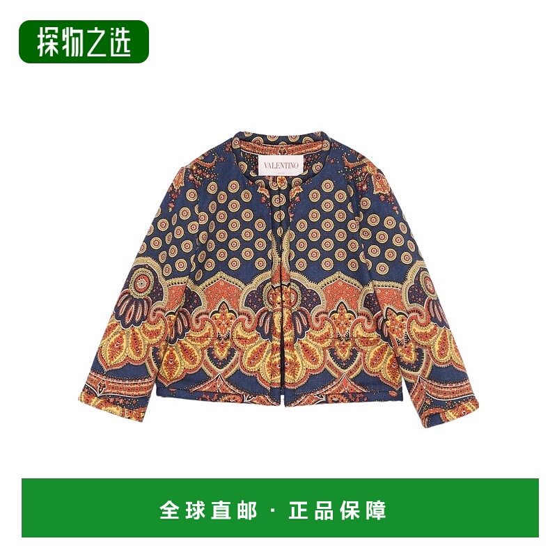 香港直邮Valentino 圆领休闲夹克 BCE3Y294P外套