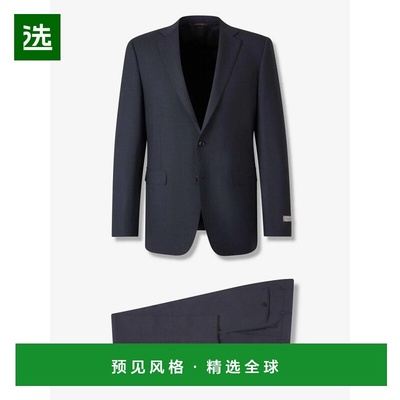 香港直邮Canali 男士西服套装 L1922093313AZUL AW2025 深蓝色