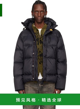 1h可退 香港直邮Parajumpers 男士 黑色 Cloud Hooded 羽绒夹克 2