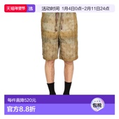 green绿色 1h可退 舒 印花短裤 KP112KHAKI 香港直邮Needles 男士