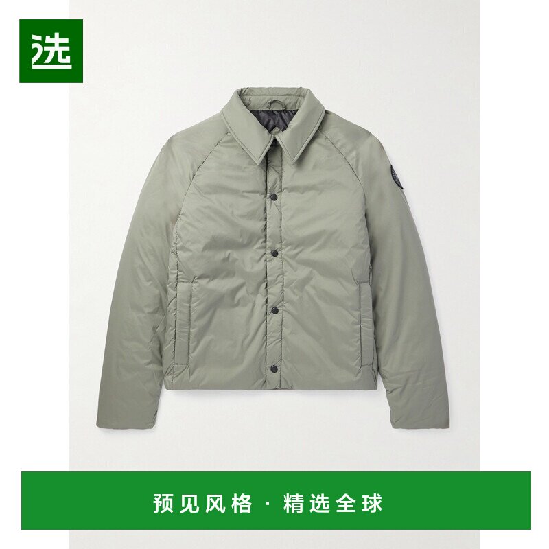 美国直邮Canada Goose 加拿大鹅 男士 Lodge Logo-Appliquéd She