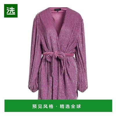 1h可退 香港直邮retrofete 女士 珠片连衣裙 pink粉色 舒适时尚