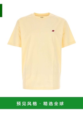 1h可退 香港直邮New Balance 新百伦 男士 黄色棉质T恤 MT43543CA