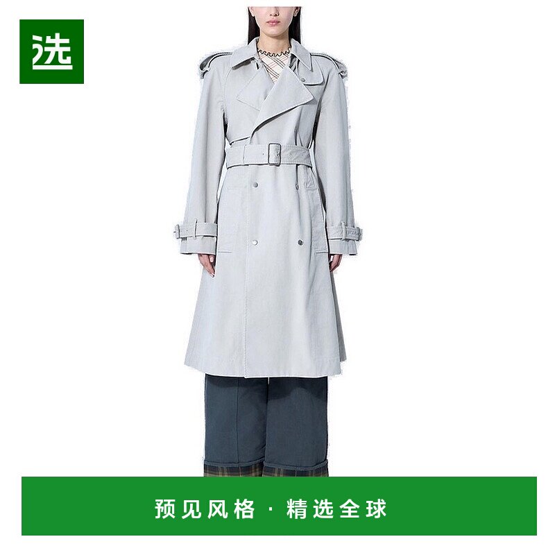 1h可退 香港直邮Burberry 巴宝莉 女士 战壕风衣 8105236
