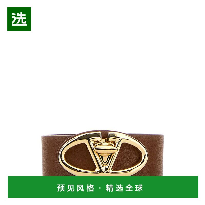 1h可退 香港直邮Valentino 华伦天奴 女士 VLogo 銘牌手鍊 5W2J0W