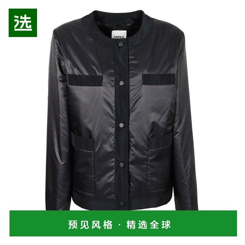 1h可退 香港直邮Aspesi 女士 圓領夾棉夾克 S5NN539E04185100,女装/女士精品,短外套,淘宝优惠券,粉丝福利购,淘宝优惠卷