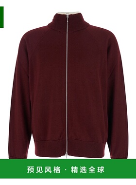 香港直邮Jil Sander 拉链开衫 J22HP0040J14782长袖高领毛衣