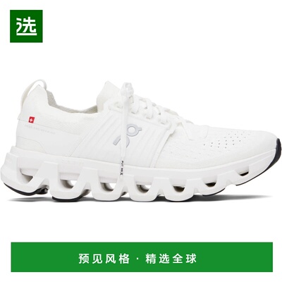 1h可退 香港直邮On 男士 白色 Cloudswift 4 运动鞋 3MF10131200