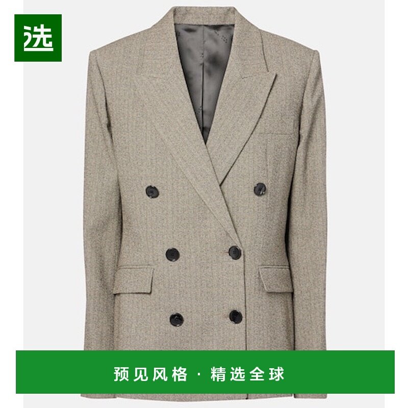 1h可退 香港直邮Isabel Marant 伊莎贝尔·玛兰 女士 Irma 格子棉