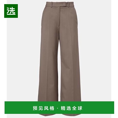 1h可退 香港直邮The Frankie Shop 女士 Brickell 阔腿裤直筒裤